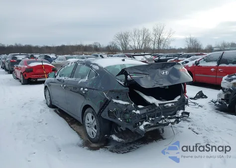 2020 Hyundai Elantra Sel from USA, damaged, VIN 5NPD84LF9LH575450